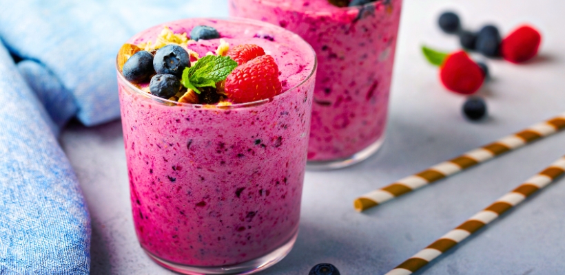 Smoothie de Frutas Vermelhas