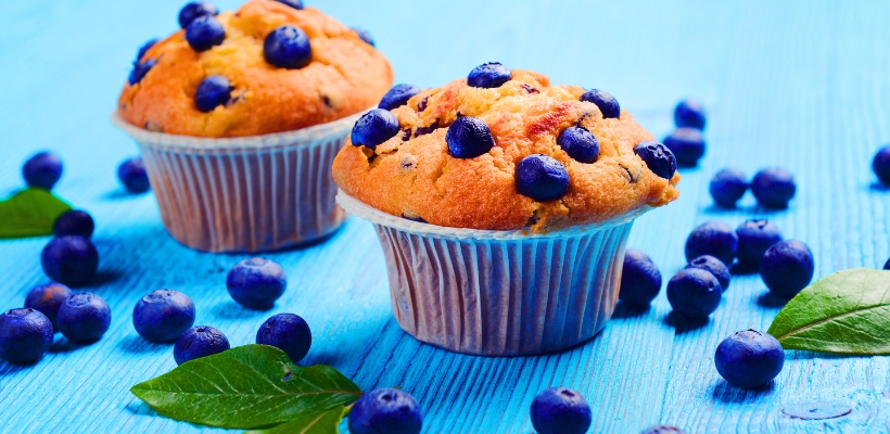 Muffins de Blueberry e Exercícios Físicos