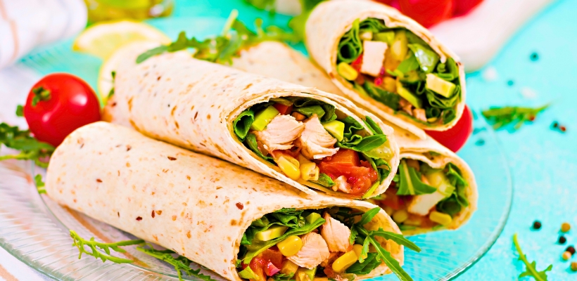 Planejamento de Refeições com Wraps