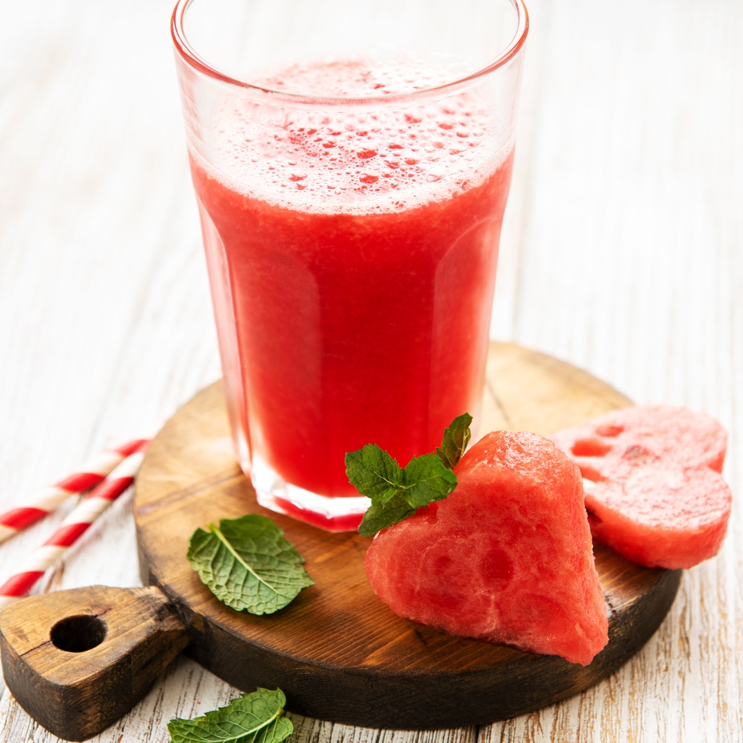 Smoothie de Melancia com Hortelã para Acelerar o Metabolismo