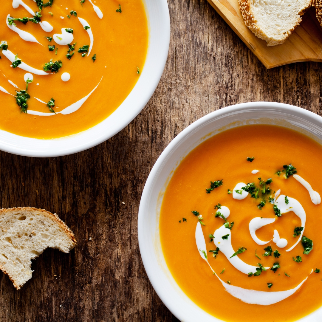 Sopa de Abóbora e Cenoura para Emagrecer Rápido