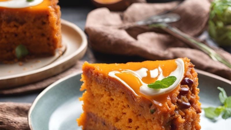 Bolo de Batata Doce Fit para Emagrecer Deliciosamente