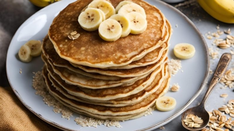 Panqueca de Aveia com Banana para Emagrecer em Poucos Dias