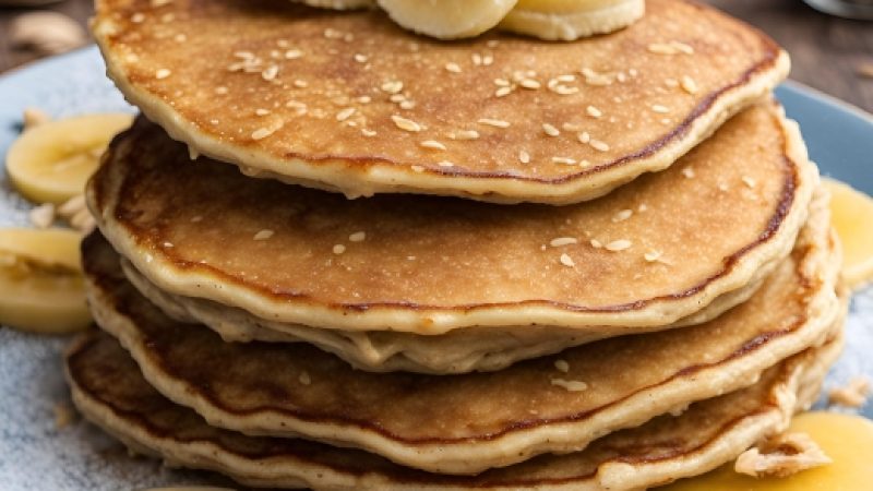 Panqueca de Aveia com Banana para Perder Peso em Poucos Dias