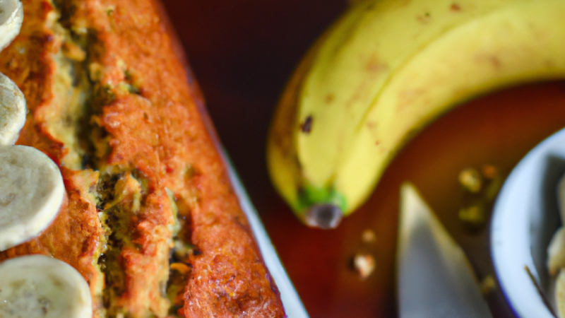 Receita de bolo de banana fit com aveia: delicioso e saudável!