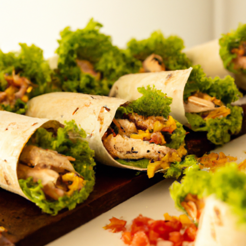 Receita Fit de Wrap de Frango: Deliciosa, Prática e Saudável