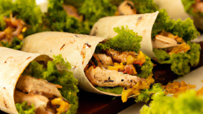 Receita Fit de Wrap de Frango: Deliciosa, Prática e Saudável