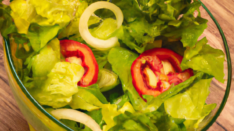 Receita de Salada Detox: Deliciosa opção para emagrecimento com receitas saudáveis