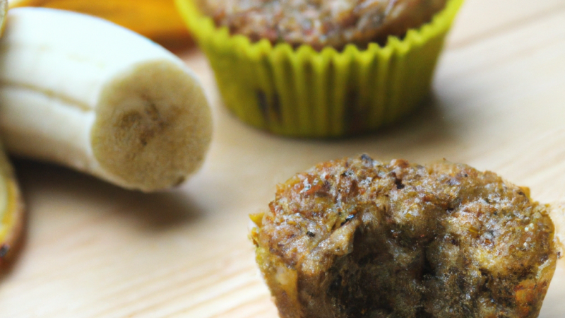 Receita Fit: Muffin de Banana e Aveia para Emagrecer